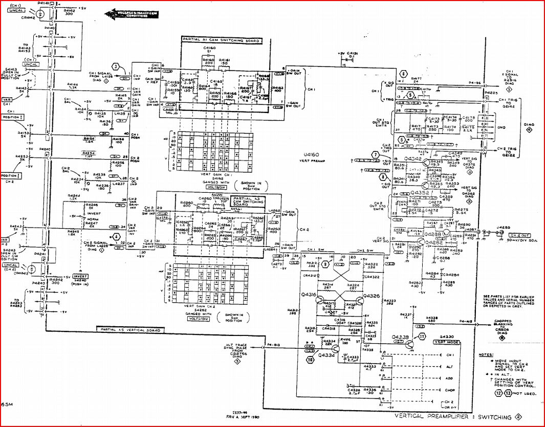 tek455 reparatie - Forum - Circuits Online