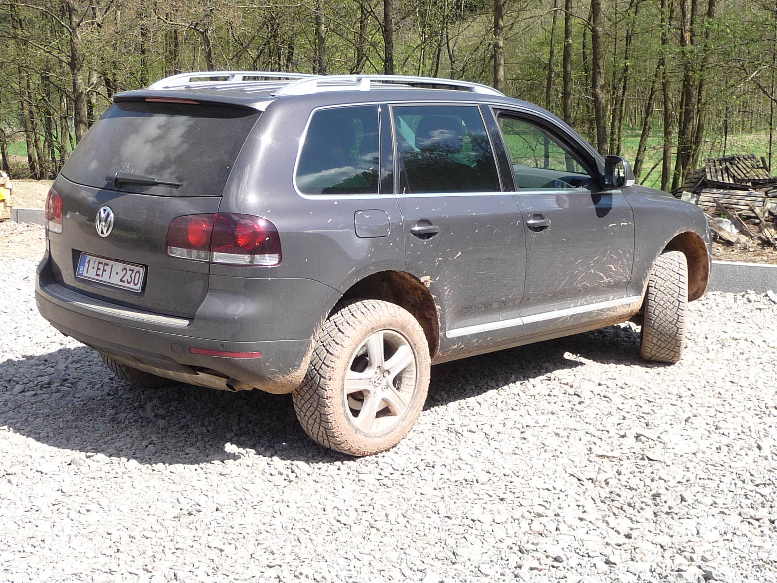 A little ofroad test with new general grabber AT tyres 255/55R18 | Club  Touareg Forum